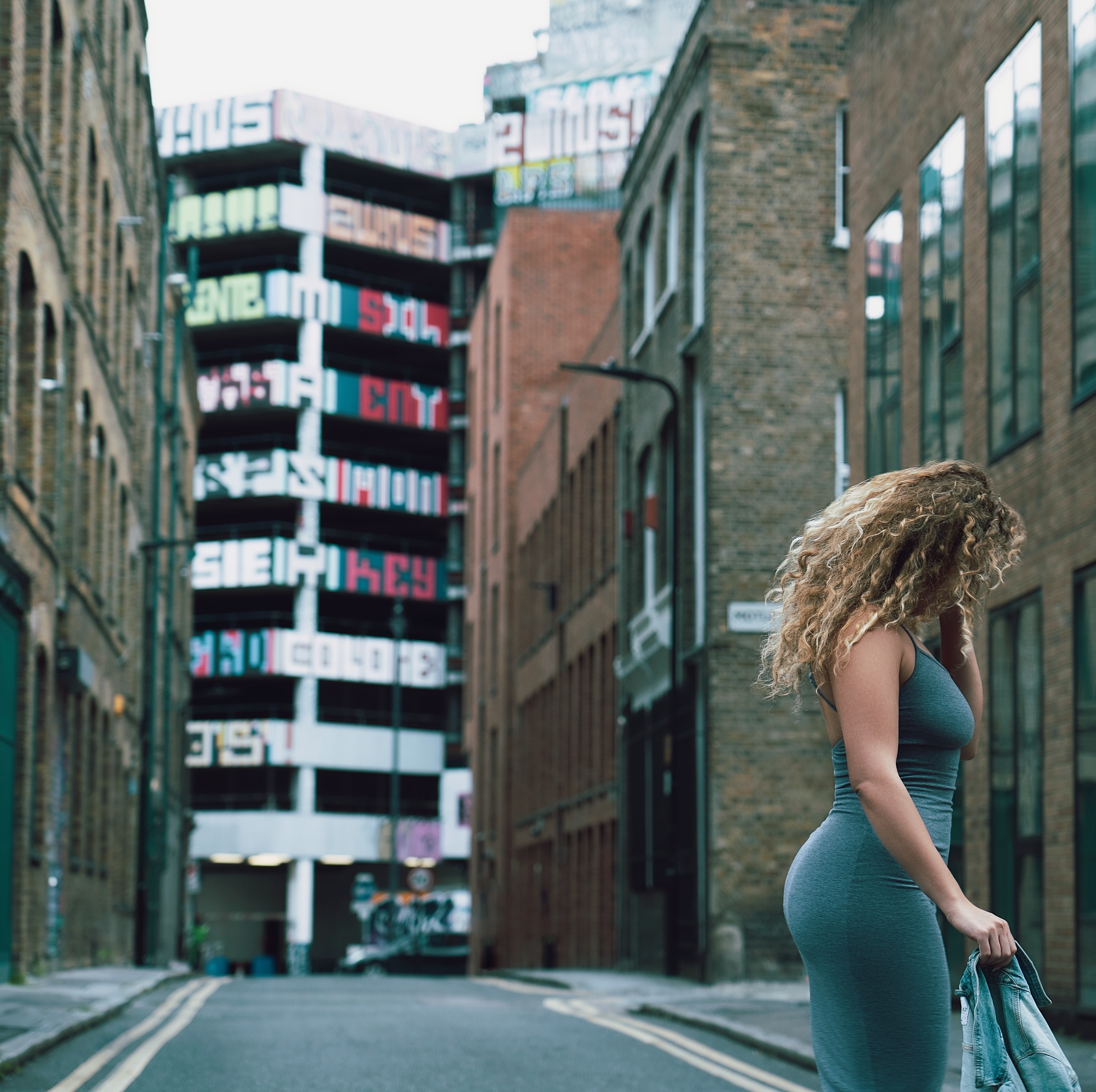 Editorial street portrait, East London